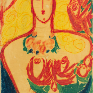 Oeuvre d’Aloïse Corbaz © « LaM »/Villeneuve d’Ascq © Photo : Nicolas Dewitte