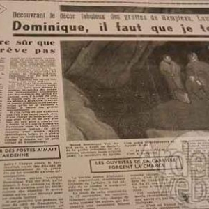 en 1962 la presse parle de Dominique Van der Elst