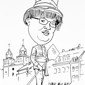 Caricature Ivan Michel carnaval de Malmedy