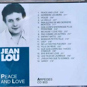 8752- Peace and love 18 titres 1991