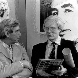'Andy Warhol rencontrant HERGE, en 1972
