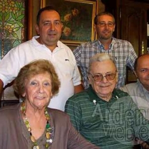 Sergio Moirano et sa femme et ses amis