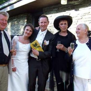 mariage  Anne-Francoise et de Leonard Michael Jacqmin 