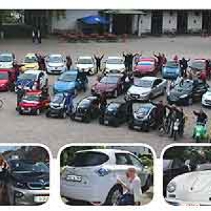 Le rallye europeen E-Mobility