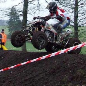 1ere manche du championnat de Belgique de Quad Cross