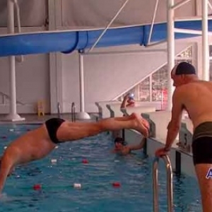 Le swimmarathon du Lions Club-video