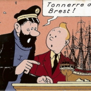 Tonnerre de Brest, au Musee Herge