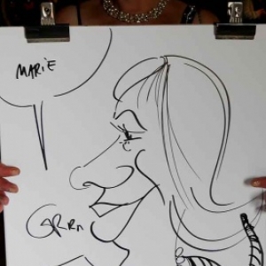 Caricature mariage LEMAITRE-TOUSSAINT