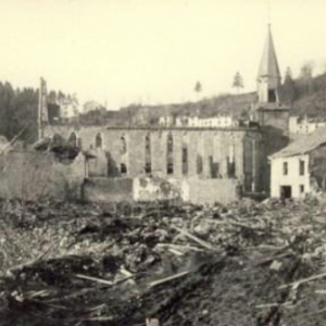 Houffalize 1944 1945 place de Eglise