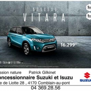 nouvelle Vitara de Suzuki 