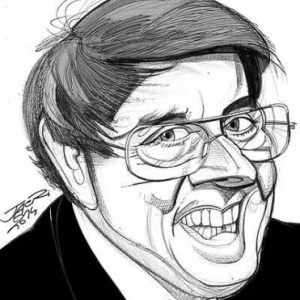 Franquin caricature de Christian Jacot 