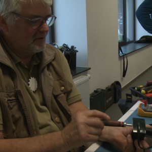 Jean Luc Teugels chapeaute le REPAIR CAFÉ d'Houffalize