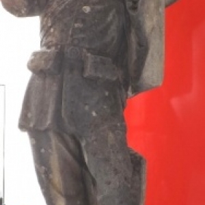 La statue du Peter Pruss qui se dressait Place de Rome