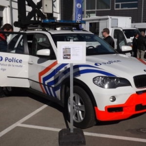 Les vehicules d'intervention de la police des autoroutes