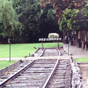 La gare de Sart-lez-Spa ( Photo : F. Detry ) La gare de Sart-lez-Spa ( Photo : F. Detry )