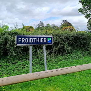 Arrivée à Froidthier