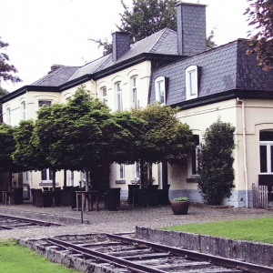 La gare de Sart-lez-Spa ( Photo : F. Detry ) La gare de Sart-lez-Spa ( Photo : F. Detry )