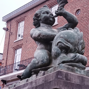 La fontaine monumentale   ( photo : F. Detry )