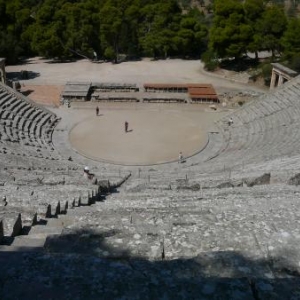 Le magnifique theatre d'Epidaure