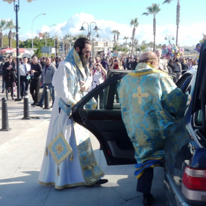 Arrivée des autorités religieuses