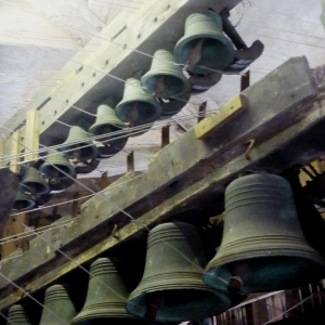 Le carillon de la cathédrale de Malmedy ( photo : F. Detry )