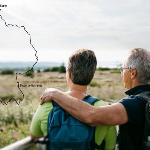 2. Les Hautes Fagnes ( d’Eupen au Signal de Botrange (24,8 km) et du Signal de Botrange à Malmedy (19,7 km). 