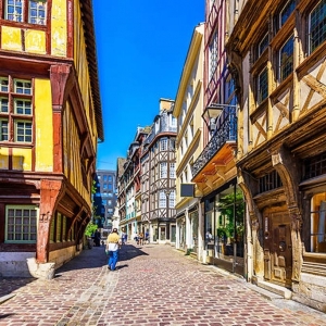 2) Le Vieux Rouen, au charme intact