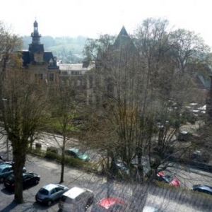 Depuis les lucarnes des combles du Monastere