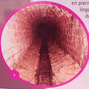3 le tunnel de captage de la fontaine du Bougnoux