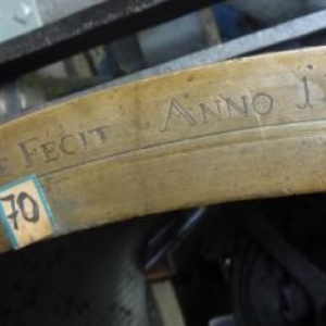 Le tambour marque " Lejoncqe " et " 1786 "