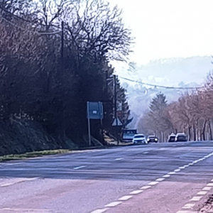 La "descente" vers Stavelot ( Photo F. Detry )