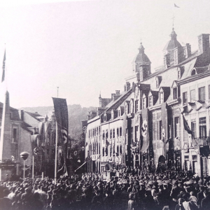Rassemblement nazi à Malmedy