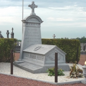 Mausolee d'Antoine Fonck au cimetiere de Thimister