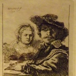 Autoportrait avec Saskia ( 1636 )