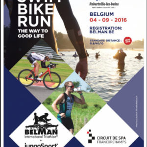 4ème édition du Belman Triathlon International  ( 300 participants ) 