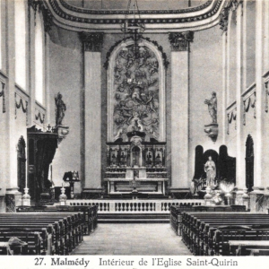 La cathédrale de Malmedy ( photo : F. Detry )