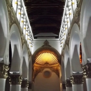  Tolède  ( Espagne )    Sinagoga de Santa Maria la Blanca                        