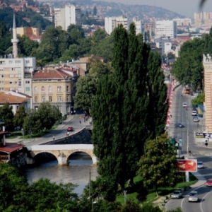 Vue de Sarajevo