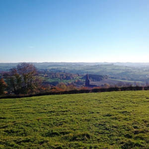 Vue sur le Plateau herbager