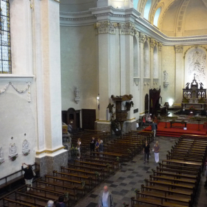 La cathédrale de Malmedy ( photo : F. Detry )