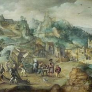 " La mine de cuivre " ( Lucas van Gassel )