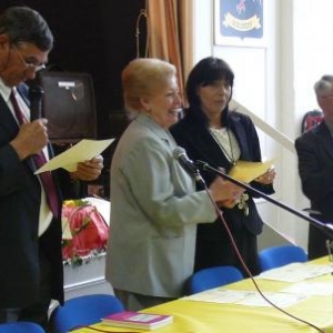 M. Freddy HERBRAND, President d'Honneur du RCW et la Delegation de la Societe de Langue et Litterature wallonne