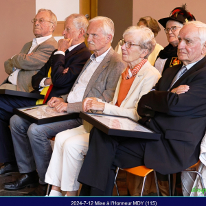 Ms. Robert Micha, André-Hubert Denis, Jacky Lodomez, Mme et M. Jean - Marie Letesson  ( photo Denis Dosquet )