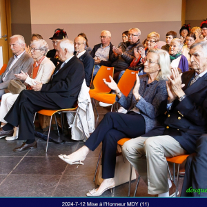 Mme Jacqueline Quirin et M. Freddy Herbrand ; M. le Député Bourgmestre ( photo Denis Dosquet )