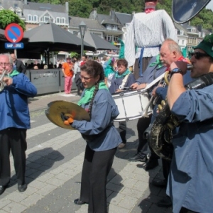 Malmedy tout en couleurs pour les 50 ans de la Mesnie dol Haguète          