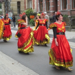 Malmedy tout en couleurs pour les 50 ans de la Mesnie dol Haguète          