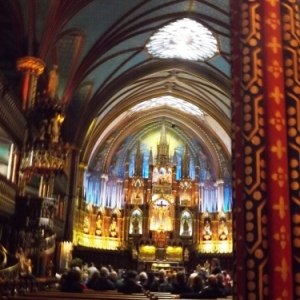 Interieur de la basilique