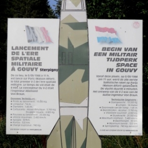 En bordure de la route Gouvy - Sterpigny