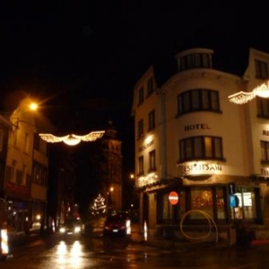 Decorations lumineuses de la ville