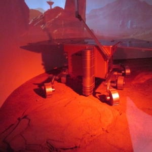 Le robot sur Mars